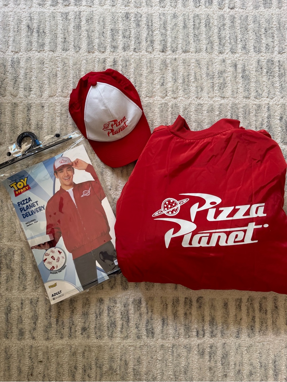 Spirit Halloween Toy Story Disney Pizza Planet Costume Mens